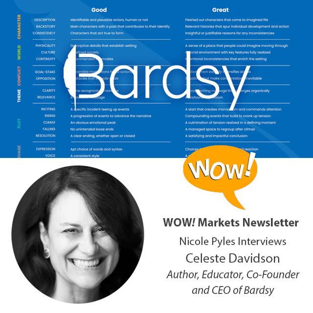 In Conversation with Celeste Davidson, Author, Educator, Co-Founder and CEO of Bardsy