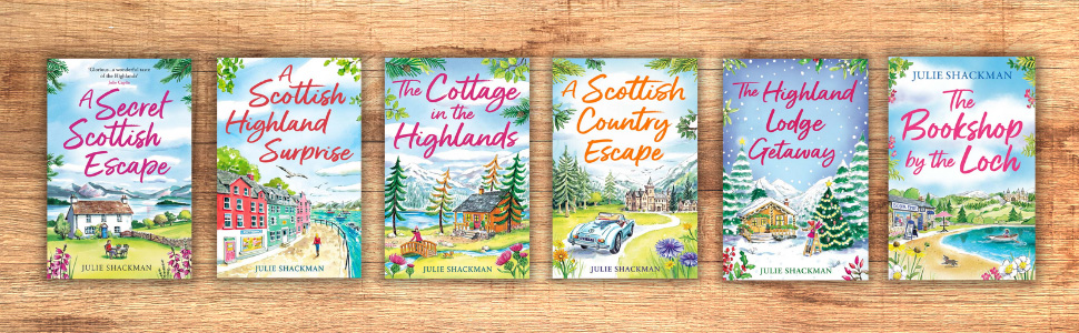 Scottish Escapes Romance Series by Julie Shackman