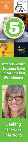 On Submission with Five Minutes, Editor-in-Chief Susanna Baird